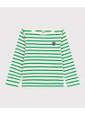【SALE/20%OFF】マリニエール長袖プルオーバー PETIT BATEAU プチバトー トップス スウェット・トレーナー ピンク ホワイト【RBA_E】【...