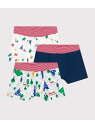 トランクス3枚組 PETIT BATEAU プチバトー インナー・ルームウェア ボクサーパンツ・トランクス【送料無料】[Rakuten Fashion]