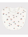 【SALE／20 OFF】プリントサークルスタイ PETIT BATEAU プチバトー マタニティウェア ベビー用品 スタイ よだれかけ ホワイト【RBA_E】 Rakuten Fashion