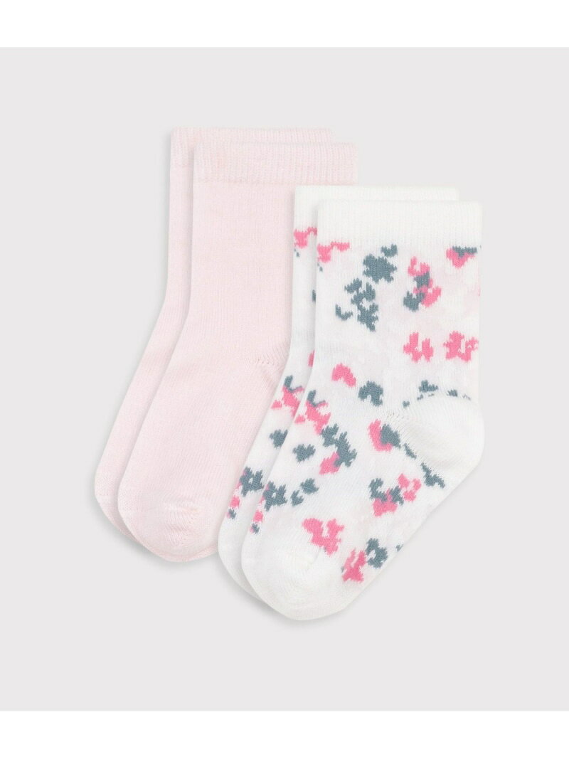 ソックス2枚組 PETIT BATEAU プチバトー 靴下・レッグウェア 靴下[Rakuten Fashion]