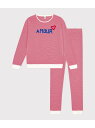 【SALE/20%OFF】ミラレプリントパジャマ PETIT BATEAU プチバトー インナー・ルームウェア パジャマ ホワイト【RBA_E】【送料無料】[R...