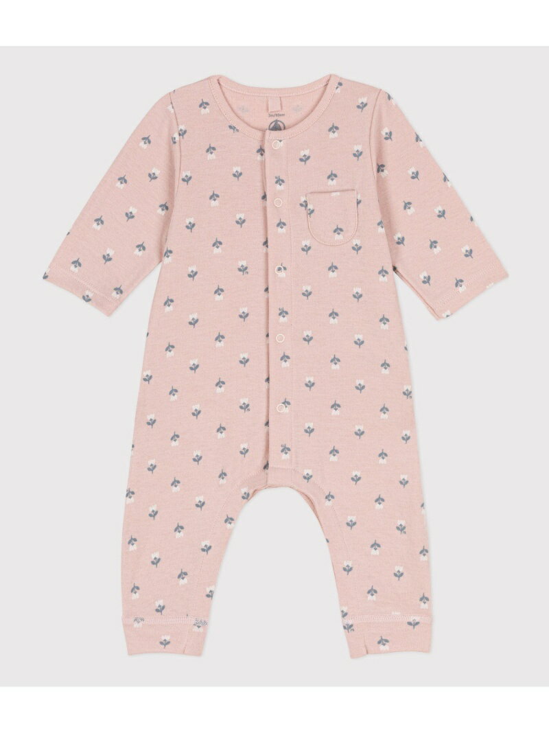 プチバトー ベビー服 男の子 【SALE／30%OFF】プリントチュビック長袖ロンパース PETIT BATEAU プチバトー マタニティウェア・ベビー用品 ロンパース・カバーオール【RBA_E】【送料無料】[Rakuten Fashion]