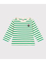 【SALE/30%OFF】マリニエール長袖プルオーバー PETIT BATEAU プチバトー トップス スウェット・トレーナー ピンク ホワイト【RBA_E】【...