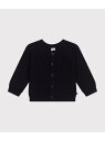 コットンニットカーディガン PETIT BATEAU プチバトー トップス カーディガン ピンク グリーン ネイビー【送料無料】[Rakuten Fashion...