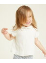【SALE/20%OFF】ダブルガーゼ半袖ブラウス PETIT BATEAU プチバトー トップス シャツ・ブラウス ホワイト【RBA_E】【送料無料】[Rak...