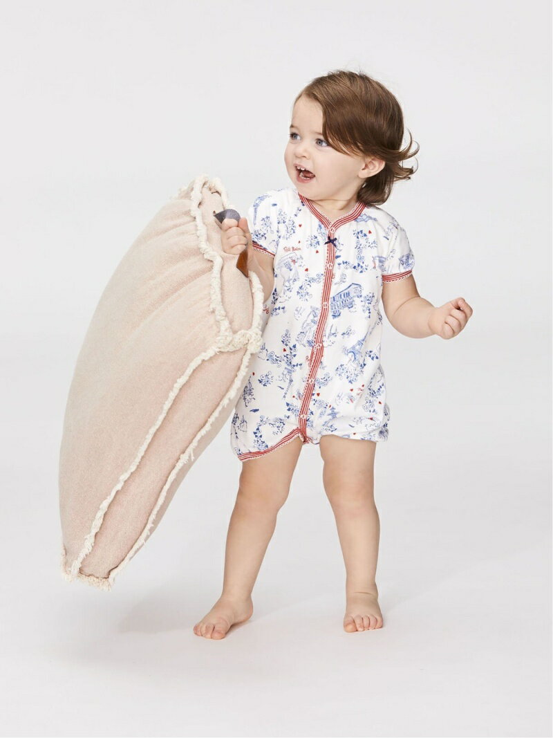 【SALE／30%OFF】(K)プリント半袖ロンパース2点セット_B PETIT BATEAU プチバトー マタニティウェア・ベビー用品 ロンパース・カバーオール【RBA_E】【送料無料】[Rakuten Fashion]のサムネイル