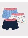 トランクス3枚組 PETIT BATEAU プチバトー インナー・ルームウェア ボクサーパンツ・トランクス【送料無料】[Rakuten Fashion]