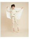 【SALE/10%OFF】裏起毛プリント長袖パジャマ PETIT BATEAU プチバトー インナー・ルームウェア パジャマ ホワイト【RBA_E】【送料無料】...