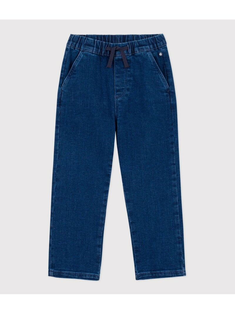 デニムパンツ PETIT BATEAU プチバトー パンツ ジーンズ・デニムパンツ ブルー【送料無料】[Rakuten Fashion]