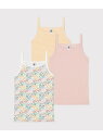【SALE/10%OFF】キャミソール3枚組 PETIT BATEAU プチバトー インナー・ルームウェア その他のインナー・ルームウェア【RBA_E】【送料無...