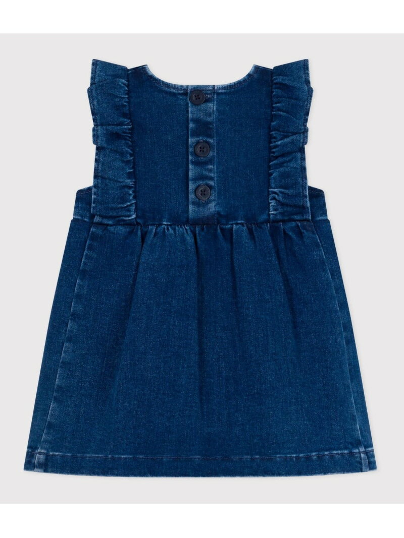 【SALE／20%OFF】ジャンパースカート PETIT BATEAU プチバトー ワンピース・ドレス ワンピース ブルー【RBA_E】【送料無料】[Rakuten Fashion]