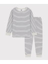 【SALE/10%OFF】チュビック長袖パジャマ PETIT BATEAU プチバトー インナー・ルームウェア パジャマ【RBA_E】【送料無料】[Rakute...