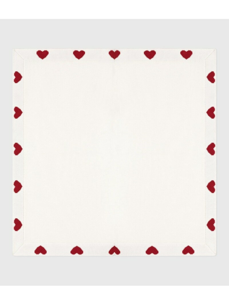 ブランケット PETIT BATEAU プチバトー マタニティウェア・ベビー用品 おくるみ ホワイト【送料無料】[..