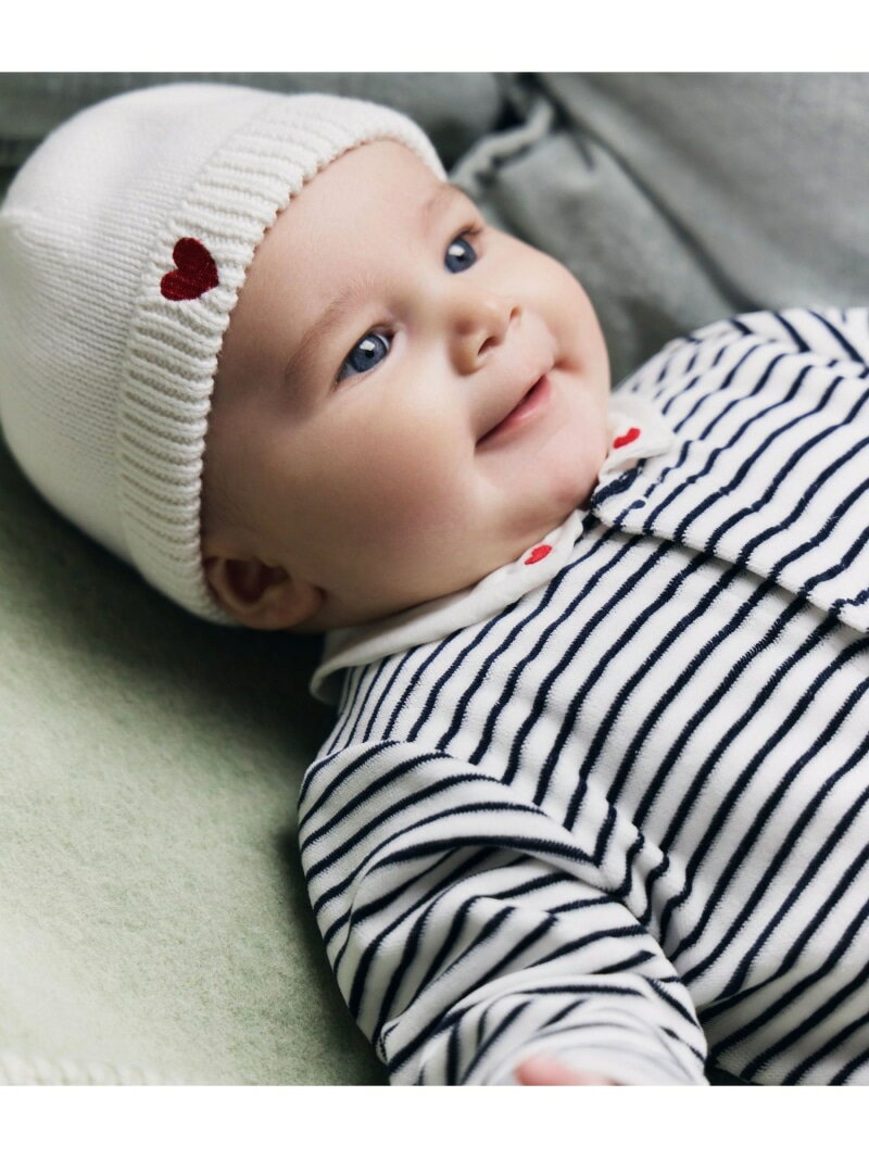 Rakuten - ベビーキャップ PETIT BATEAU プチバトー マタニティウェア・ベビー用品 その他のベビーグッズ ホワイト【送料無料】[Rakuten Fashion]