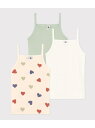 【SALE/10%OFF】キャミソール3枚組 PETIT BATEAU プチバトー インナー・ルームウェア その他のインナー・ルームウェア【RBA_E】【送料無...