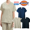スクラブ 白衣 ディッキーズ 医療 ナース 看護師 医療用 FOLK Dickies ユニフォーム レディース メンズ 男女兼用 医師 介護師 病院 クリニック...