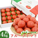 【日高直送】日高村 シュガートマト フルーツトマト 約4kg 80個 1kg×4ケース 高糖度 トマト 高知産 新鮮 産地直送 高知 糖度8度以上 高知県産 贈答用 家庭用 化粧箱入り ふるーつとまと 4キロ 高知県のフルーツトマト まとめ買い【送料無料】(4)