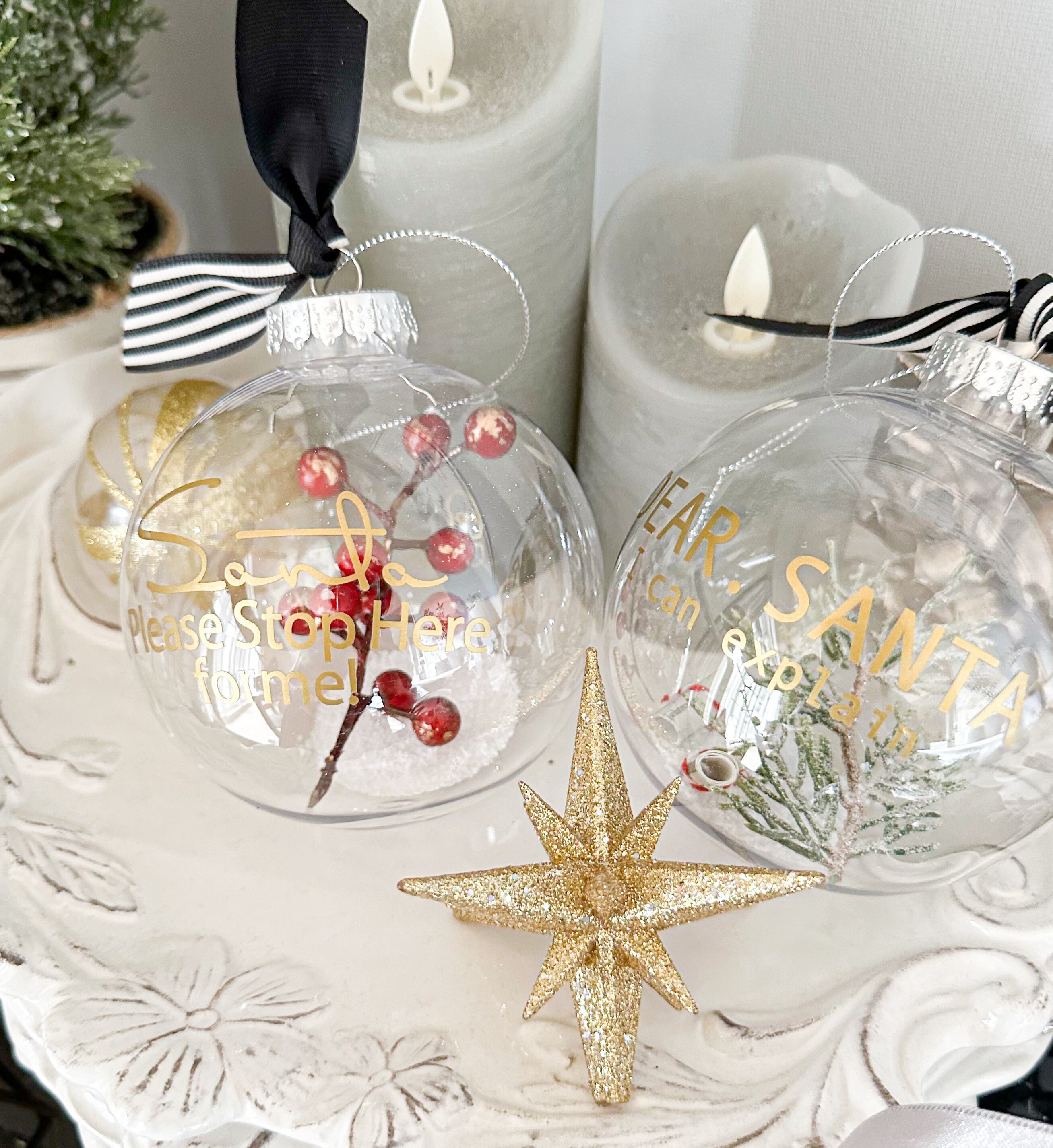 樂天商城 - クリスマスオーナメント クリスマスオーナメントボール オーナメントボール 透明 クリア クリスマスの飾り 室内飾りつけ クリスマスボール ゴールド クリスマス ツリーオーナメント 大人 かわいい クリスマスツリーの飾り クリスマスツリーオーナメント