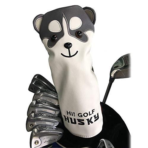 Sunbro Golf ヘッドカバーゴルフ キャラクター Headcoversドライバーカバー ウッドカバー ユーティリティカバー 子犬/子猫 (子犬DR)