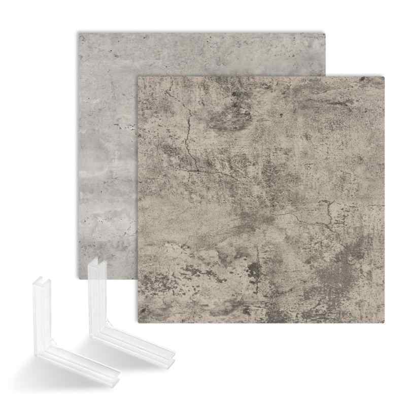 Meking 背景ボード 60x60cm 写真撮影 撮影用 コンクリート 商品撮影 美食撮影 小物写真 雑誌撮影など適..