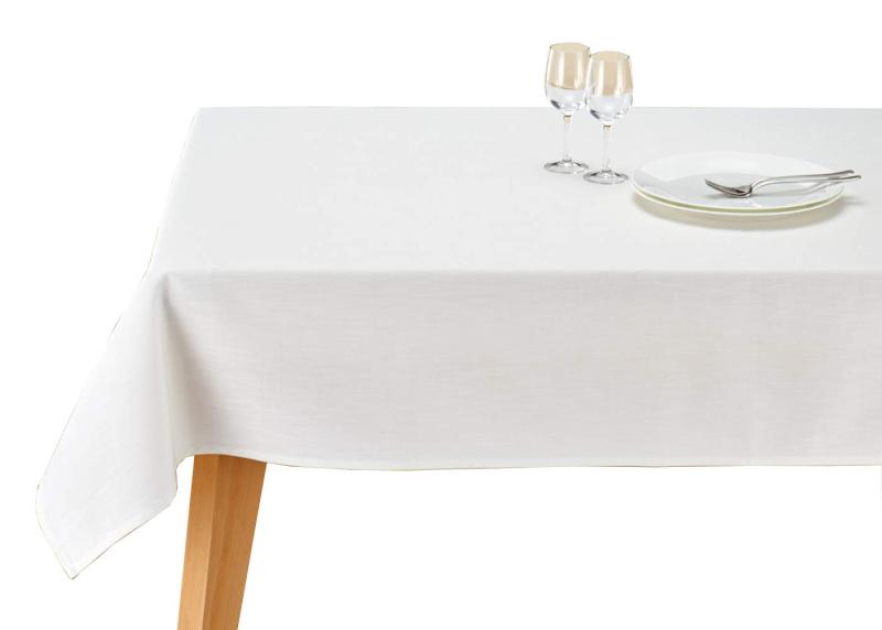 ブルーミング中西 テーブルクロス デリシャスカラー (10色/4サイズ)撥水 長方形 無地 洗濯機で洗える (..