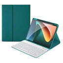 2022 2020 iPad Air 第5/4世代 10.9インチ キーボードケース Apple Pencil 充電対応 iPadAir5 Bluetooth キーボード カバー 球状くぼみ 入力しやすい 分離式 マグネット カラーキーボード (深緑+白(2)
