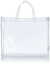 伊高 ビニール トート バッグ 透明 Mサイズ A4対応 (幅32×高さ25×マチ10cm) CB-3225(3)