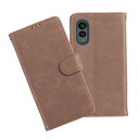 【Anrek】FUJITSU arrows N F-51C docomo 兼用 ケース 手帳型 カバー (ダークブラウン ) アローズn ドコモf51c 手帳型ケース カード収納 サイドマグネット スタンド機能付き 全面保護 財布型 PUレザー
