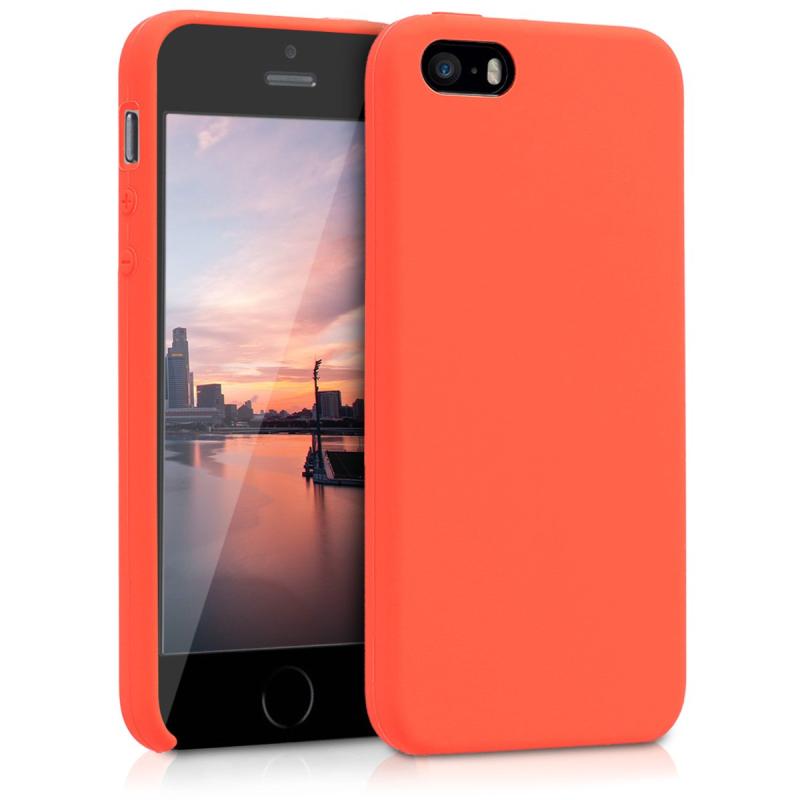 kwmobile ޥۥ б: Apple iPhone SE (1.Gen 2016) / iPhone 5 / iPhone 5S  - TPU ꥭå ꥳ С - Ѿ׷ ɻ 饵 Case