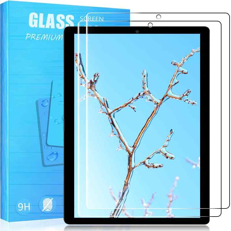 【2枚セッ専用ガラス保護】FOR CHUWI HiPad X 10.1インチ 用のガラスフィルム 硬度9H 日本製素材旭硝子製 薄型0.33mm 飛散防止 撥油性 耐衝撃 FOR CHUWI HiPad X 10.1インチ タブレット用 液晶保護フィルム