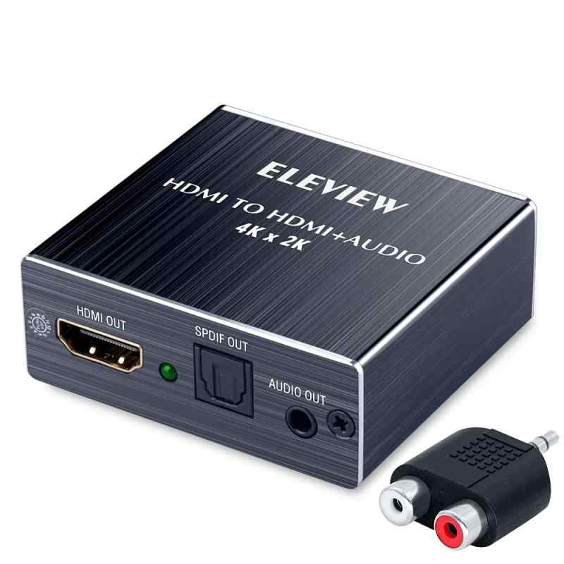 ELEVIEW HDMI  4K HDCP1.4 fW^ yPS4/Nintendo SwitchmFς݁z  IveBJ SPDIF 3.5mmXeI AiO fW^I[fBI EHD-047N