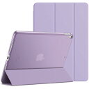 JEDirect iPad Air 3(2019)とiPad Pro 10.5(2017) 用ケース 三つ折スタンド オートスリープ機能 (ライトパープル)(2)