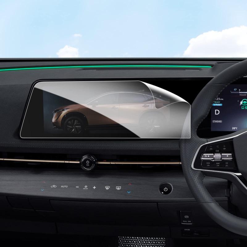 BIBIBO 2枚入り 新型 日産 アリア 専用 カーナビ フィルム 12.3インチ アリア カーフィルム アリアアク..