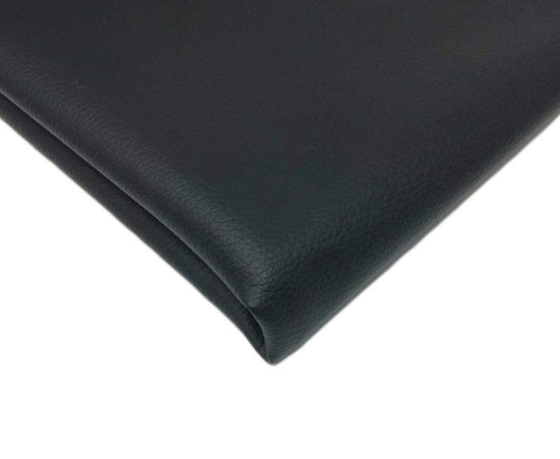 KMS 合皮 フェイク レザー 生地 幅135cm ハンドメイド DIY 製作(2m, こげ茶色)