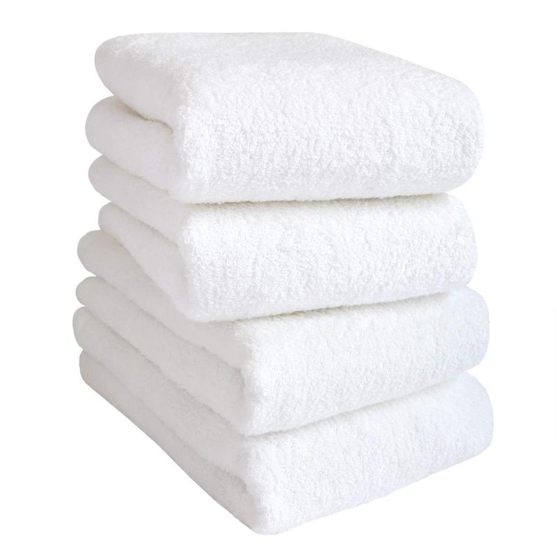 hiorie(ヒオリエ) 日本製 フェイスタオル ホテルスタイルタオル クラッシー 4枚セット オフホワイト ふ..