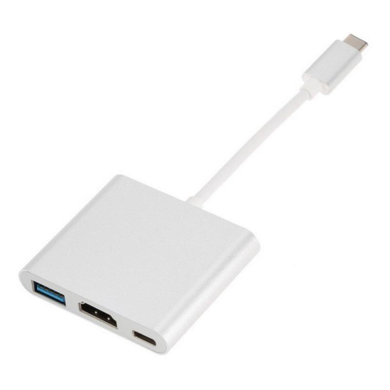 iFormosa USB-C Digital AV Multiportアダプタ HDMI 4K USB 3.0 シルバー IF-USBCTOMU-SV