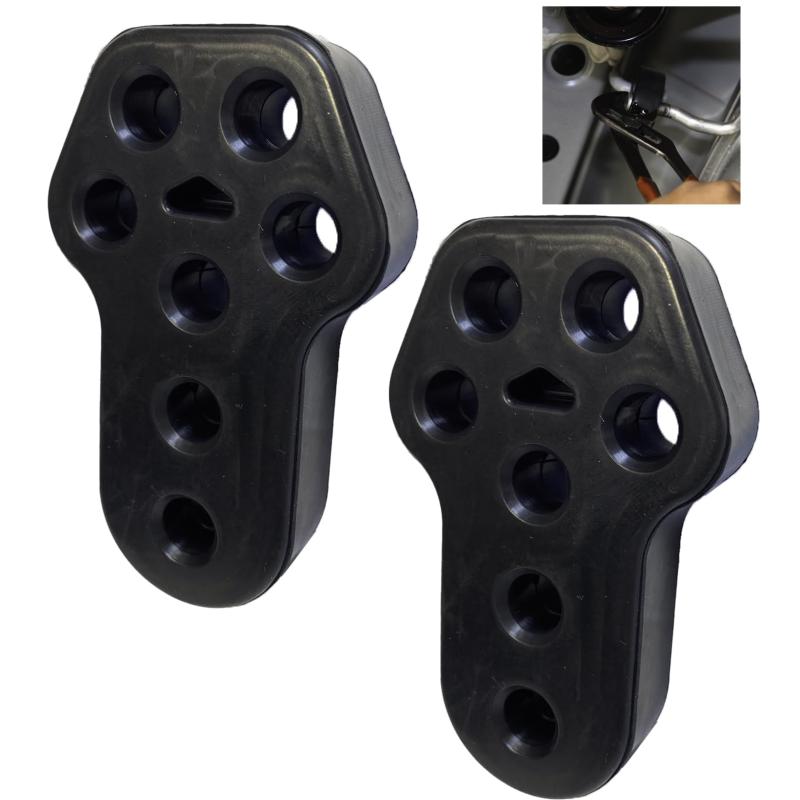 スタートサイド マフラーハンガー ブランケット 吊りゴム マフラーゴム マウントリング (黒ブラック 3..