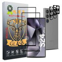 Galaxy S24 Ultra ガラスフィルム【2+2枚セット- 国産旭硝子素材 】対応 Galaxy S24 Ultra SC-52E SCG26 フィルム...