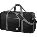 WANDF 折りたたみバッグ ボストンバッグ スポーツバッグ 40L 60L 80L 100L 136L 大容量 スーツケース固定 斜め掛け