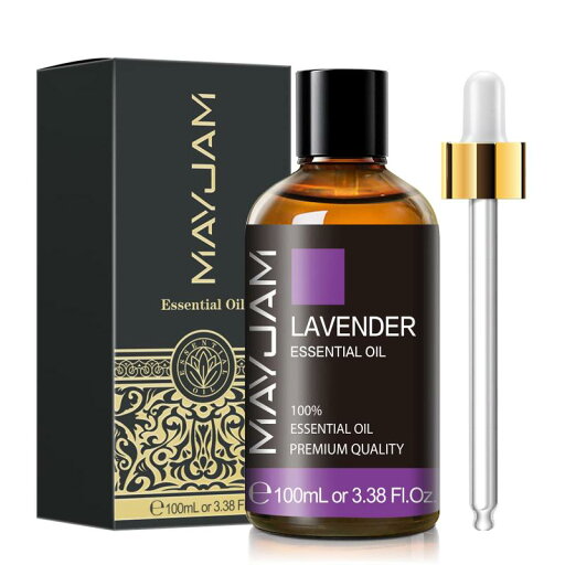 MAYJAM アロマオイル ラベンダー 精油 100ml エッセンシャルオイル 天然 ラベンダーオイル アロマ プレゼント MAYJAM アロマオイル ラベンダー 精油 100ml エッセンシャルオイル 天然 ラベンダーオイル アロマ プレゼント