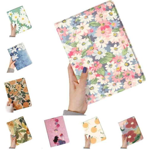 可愛い iPadAir13インチ M3/M2 ケース 花柄 iPadPro12.9インチ 第6/5/4/3世代 ケース Apple Pencil 充電対応 女性 人気 アイパッド カバー オリジナル 印刷 お洒落 ブック式,柄H 可愛い iPadAir13インチ M3/M2 ケース 花柄 iPadPro12.9インチ 第6/5/4/3世代 ケース Apple Pencil 充電対応 女性 人気 アイパッド カバー オリジナル 印刷 お洒落 ブック式,柄H