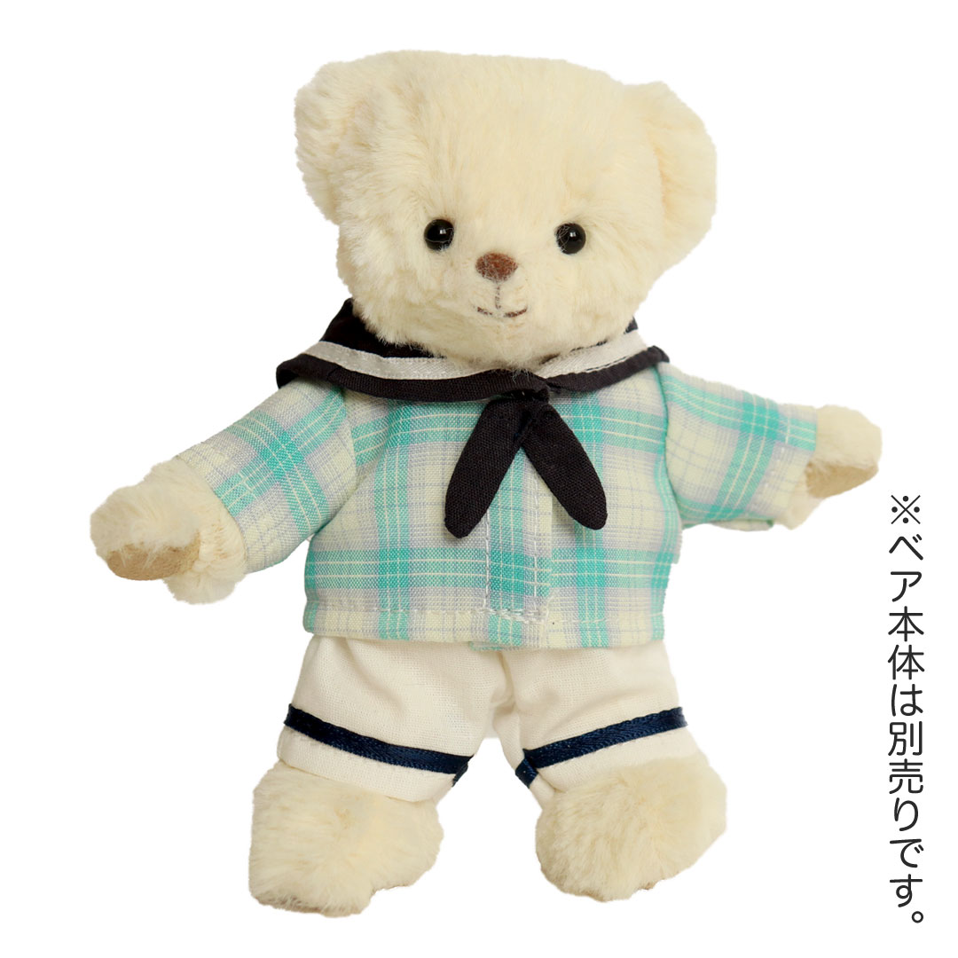 Rakuten - TBマリンセーラー 12cm(4S)ベア用【※テディベアは別売り】 おしゃれこぐまコレクション ぬい服 コスチューム テディベア ちびぬい ぬいぐるみ 人形 お洋服 推し活グッズ 着せ替え [6点までメール便対応可]
