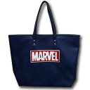 【M】MARVEL ビッグトートバッグPU 相良刺繍【マーベル/トート/バッグ/ビッグ/大容量/ロゴバッグ/ロゴトート/男女兼用/男の子/女の子/レディース/メ...