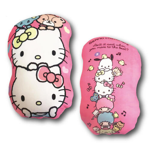 【T2】ハローキティ　もちもちダイカットクッション【sanrio/サンリオ/クッション/インテリア/キャラクター/女の子/女子/キュート/プレゼント】【2205】のサムネイル