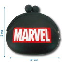 【M】MARVEL　シリコンがまぐち【マーベル/ロゴ/シンプル/コインケース/小銭入れ/小物入れ/男女兼用/レディース/メンズ/ギフト/プレゼント/贈り物/男の子/女の子/ジュニア】【1808】