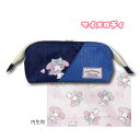 【決算セール】【T3】マイメロディ がまぐちポーチ デニム風【sanrio/サンリオ/キャラクター/キャラクターポーチ/キャラポーチ/女の子/キッズ/女子/レデ...