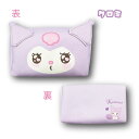 【決算セール】【T3】クロミ フェイスポーチ エモきゅん【サンリオ/sanrio/キャラクター/キャラ雑貨/ポーチ/キュート/大人気/ギフト/プレゼント/贈り物...