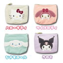 【T1】サンリオ マルチポーチ 立体アップリケ刺繍【sanrio/サンリオ/キャラクター/キャラクターポーチ/メイクポーチ/コスメポーチ/女の子/キッズ/女子/レディース/プレゼント/ギフト】【2412】(4)