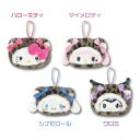 【入荷次第発送商品】【NEW】【T】サンリオ ミニフェイスポーチ ヒョウ柄【キャラクター/sanrio/ファスナーポーチ/ポーチ/キャラクターポーチ/ミニ/小物...