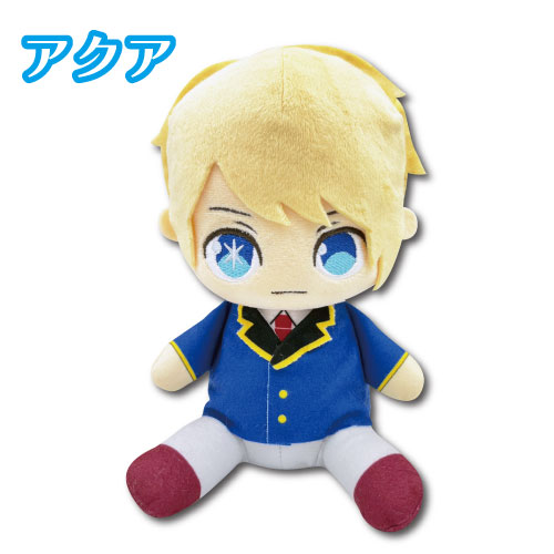 【入荷次第発送商品】【NEW】【T】推しの子　お座りぬいぐるみS　アクア【キャラクター/キャラ雑貨/集英社/大人気/キャラクター/キャラグッズ/雑貨/ぬいぐるみ/ギフト/プレゼント】のサムネイル